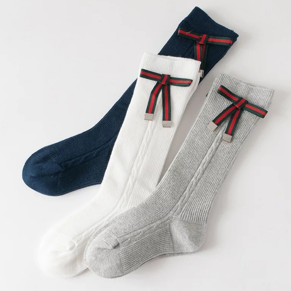 Girl's knee socks- Fits1-2 years old